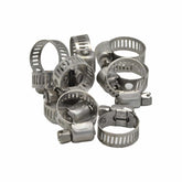Twin Eagle Imports Grab Kits 10 Piece 304 Stainless Steel 6-15mm Worm Drive Hose Clamp